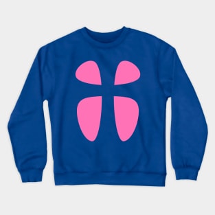 Pink Cross Crewneck Sweatshirt